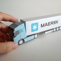 Paper Semi-Truck Templates for The Creative Consultancy