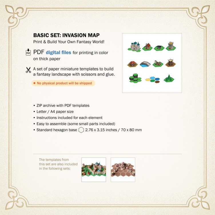 Ixia Magic Miniatures Basic Set