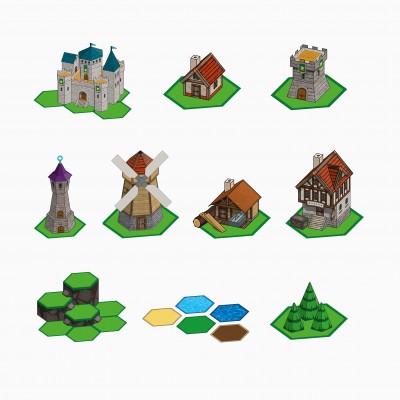 Medieval City Set