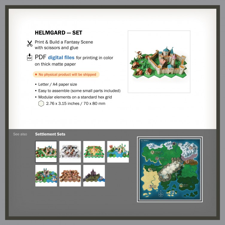 Helmgard – Medieval City Set Helmgard – Medieval City Set