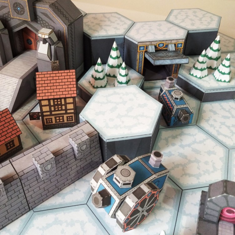 Deepgate – Dwarven Town Set Deepgate – Dwarven Town Set
