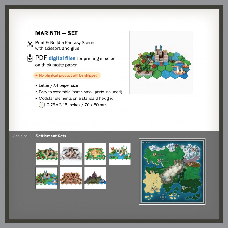 Marinth – Medieval City Set