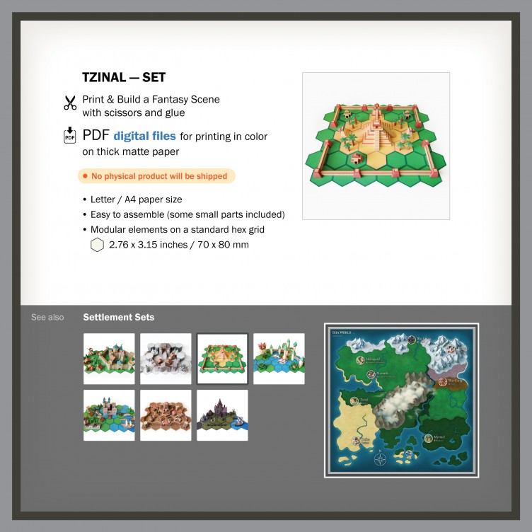 Tzinal – Jungle City Set Tzinal – Jungle City Set