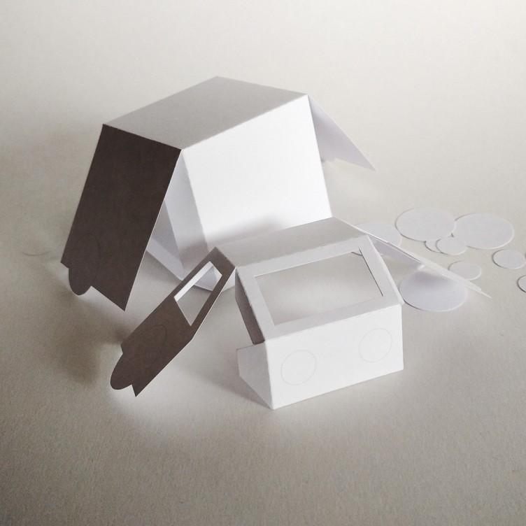 TRUCK Paper Box