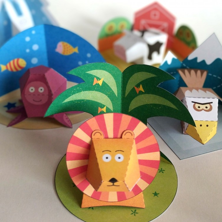 CREATURES 2. Paper Toys