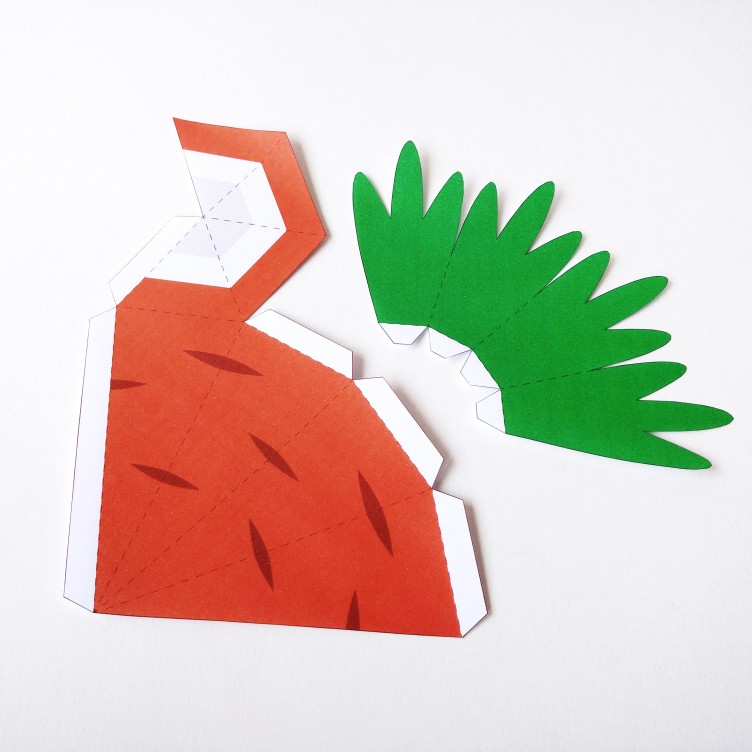 CARROT Paper Toy
