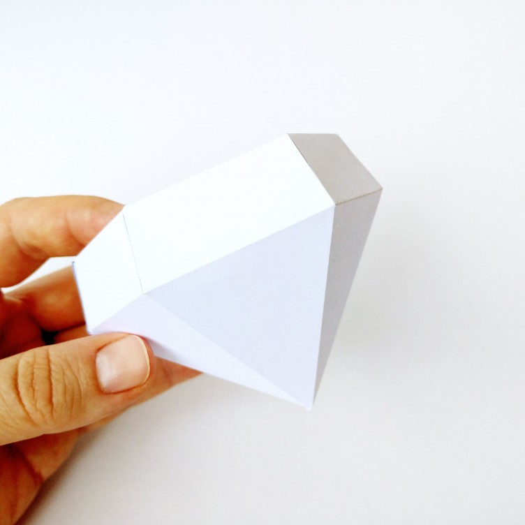 CRYSTAL Paper 3d Shape