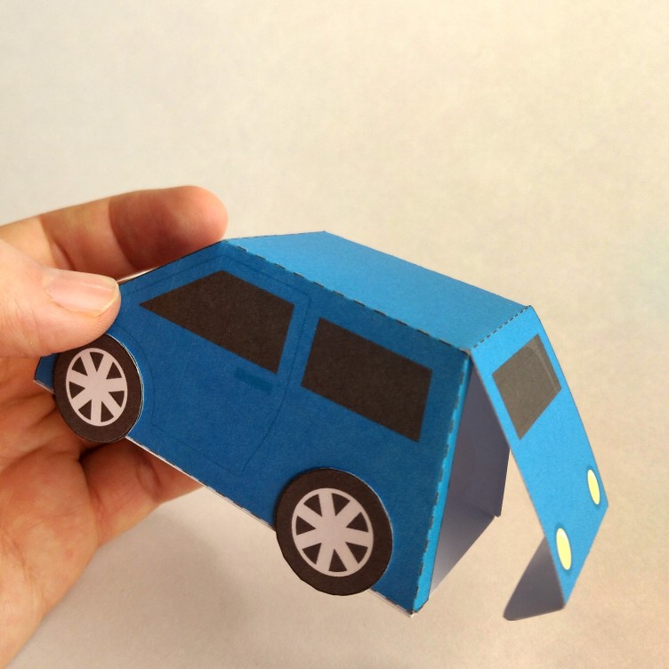 CAR Type C. Paper Toy / Gift Box