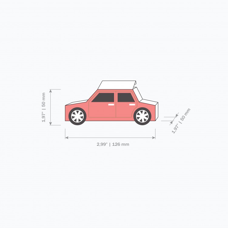 CAR Type D. Paper Toy / Gift Box