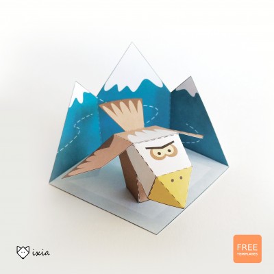 EAGLE Paper Toy
